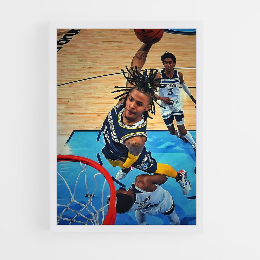 Poster rythme de basketball (vue 3)